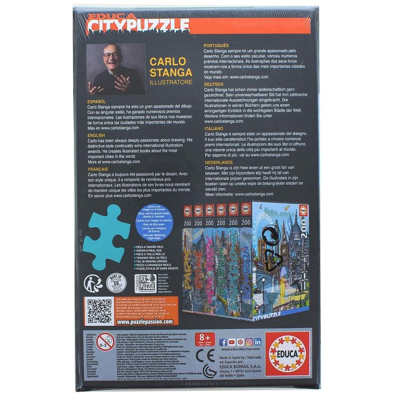 Educa Borras London 200 Piece Jigsaw Puzzle