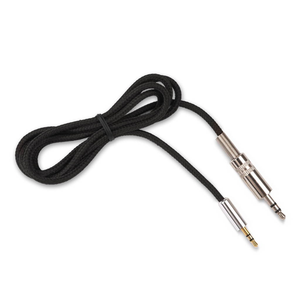 REYTID Sennheiser HD200 HD210 HD270 HD490 HD495 HD500 HD570 HD590 EH2200 EH2700 Audio Cable - Braided Metal - Headphones Replacement Audio Lead Part Wire 091581 for iPhone Android