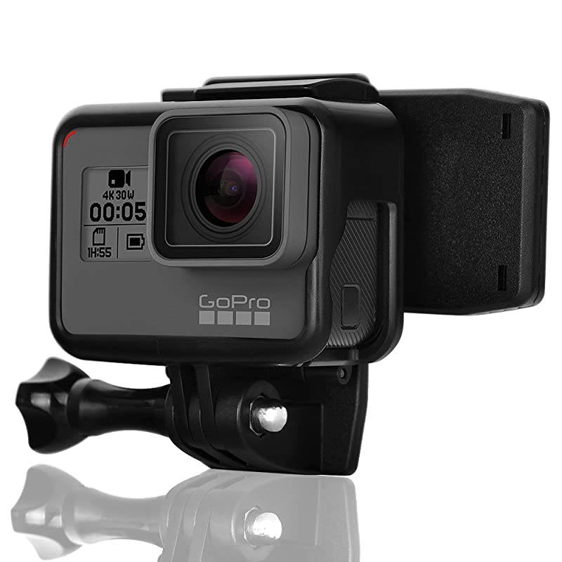 Backpack Clip Mount Strap Mount Compatible with GoPro Hero 7 6 5 4 Session 3+ 3 2 1 Fusion Hero 2018 Xiaomi Yi Cameras