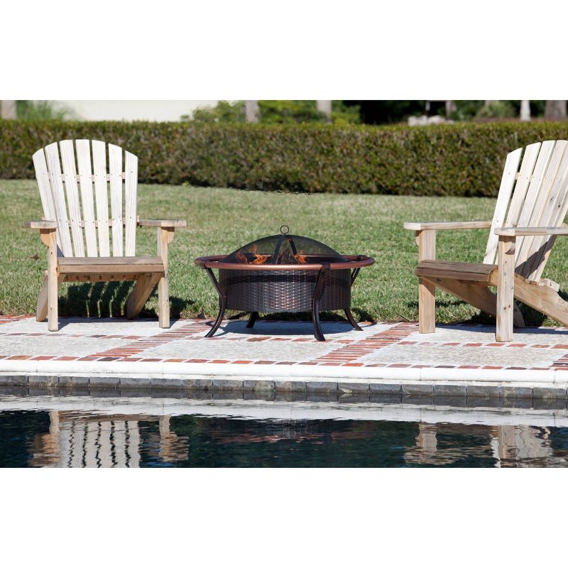Copper Rail Fire Pit - Fire Sense