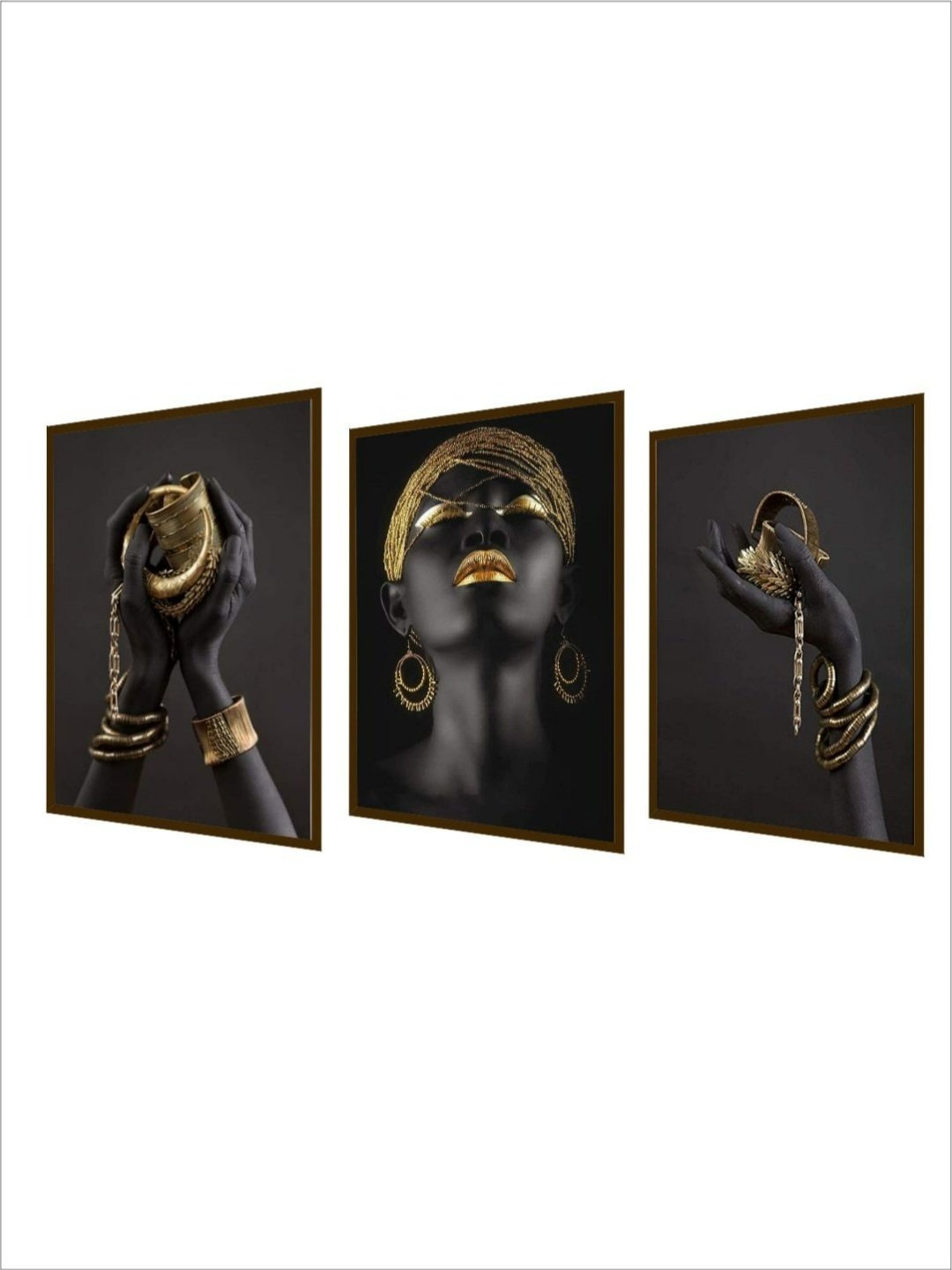 The Art House Abstract Multicolor Canvas Painting