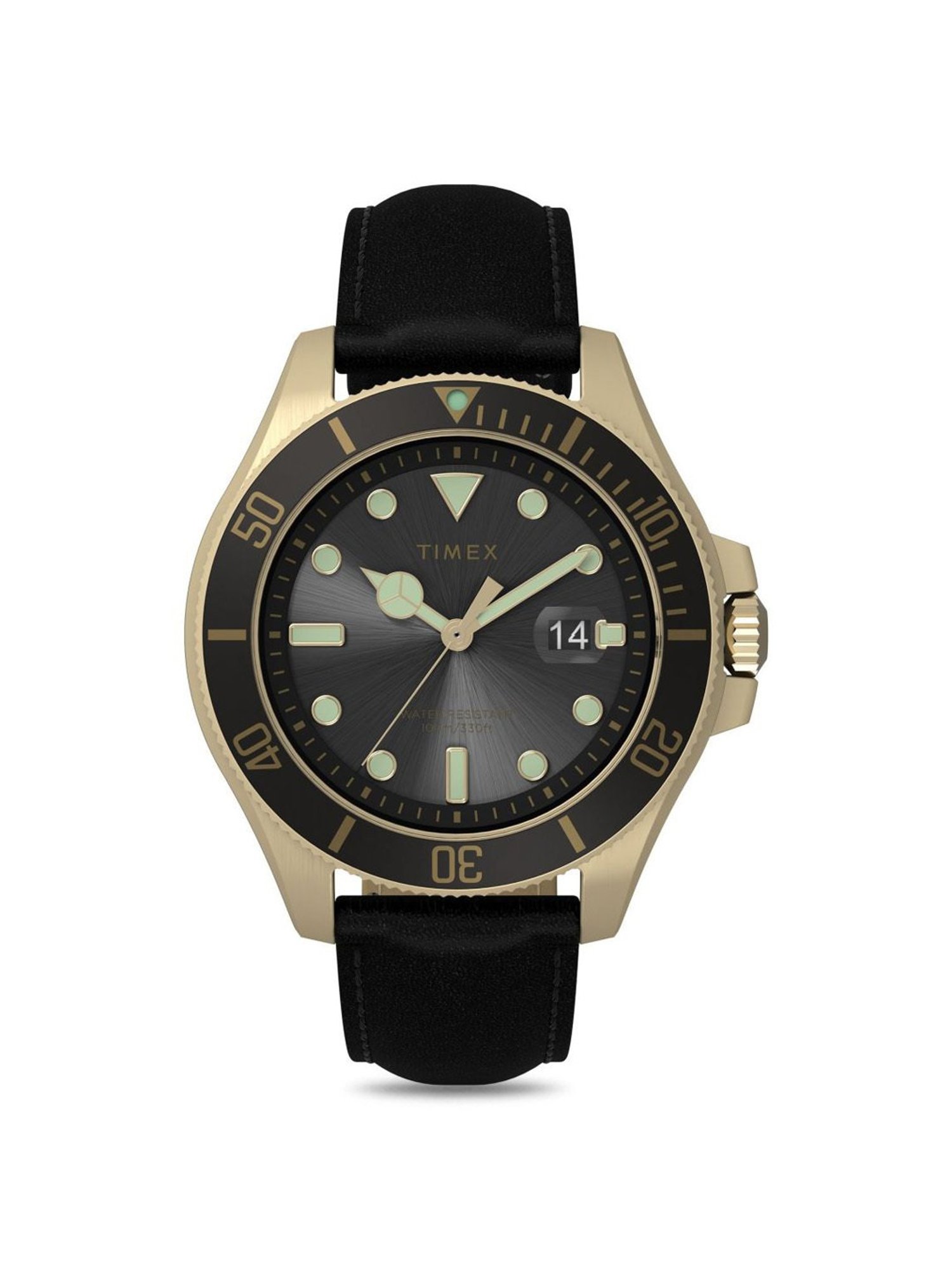 TIMEX Trend Men Black Round Dial Analog Watch - TW2V42200UJ