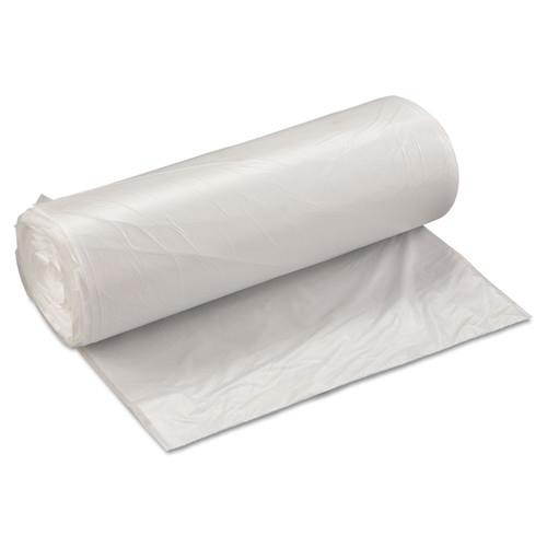 Inteplast Group SL4046XHW Low-Density Can Liner, 40 x 46, 45gal, .8mil, White, 25/Roll, 4 Rolls/Carton, 1 Carton