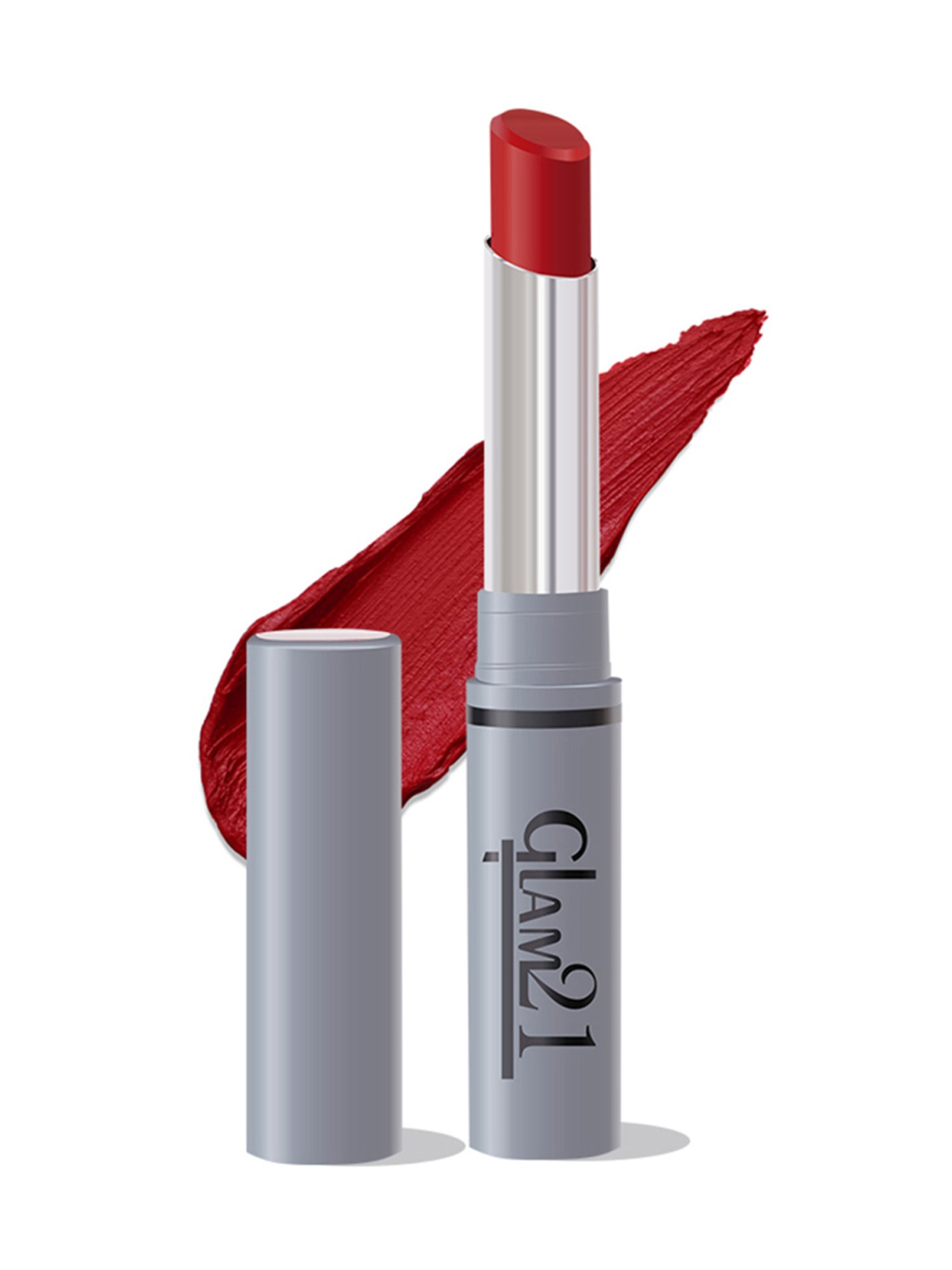 Glam21 Non Transfer Lipstick 14 Lusty Red - 2.8 gm