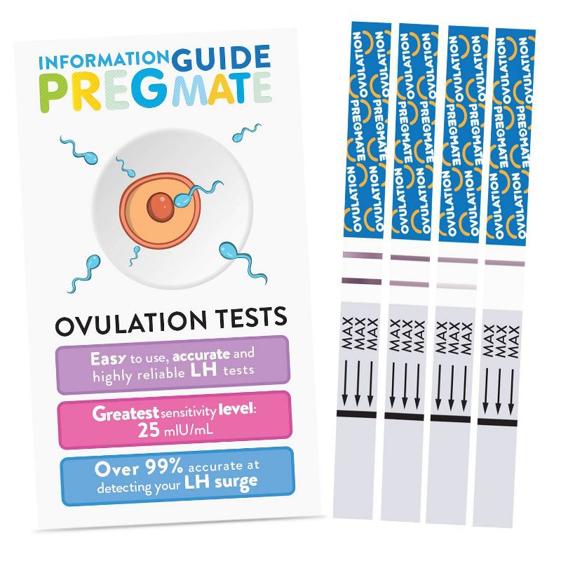 easy@Home 50 Ovulation Test Strips & 20 Pregnancy Test Strips Combo Kit