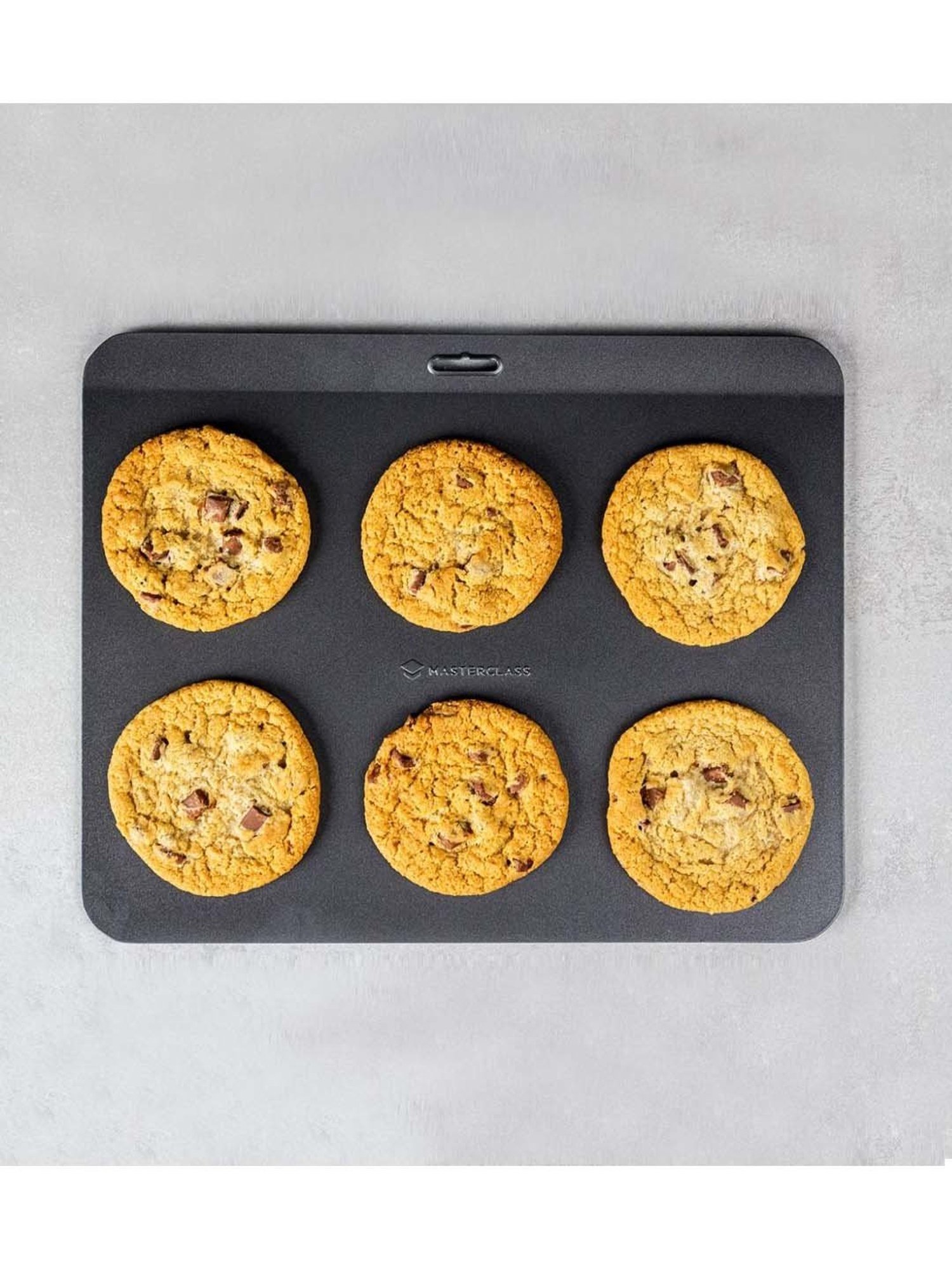 MasterClass Grey Carbon Steel Non-Stick Layered Baking Sheet