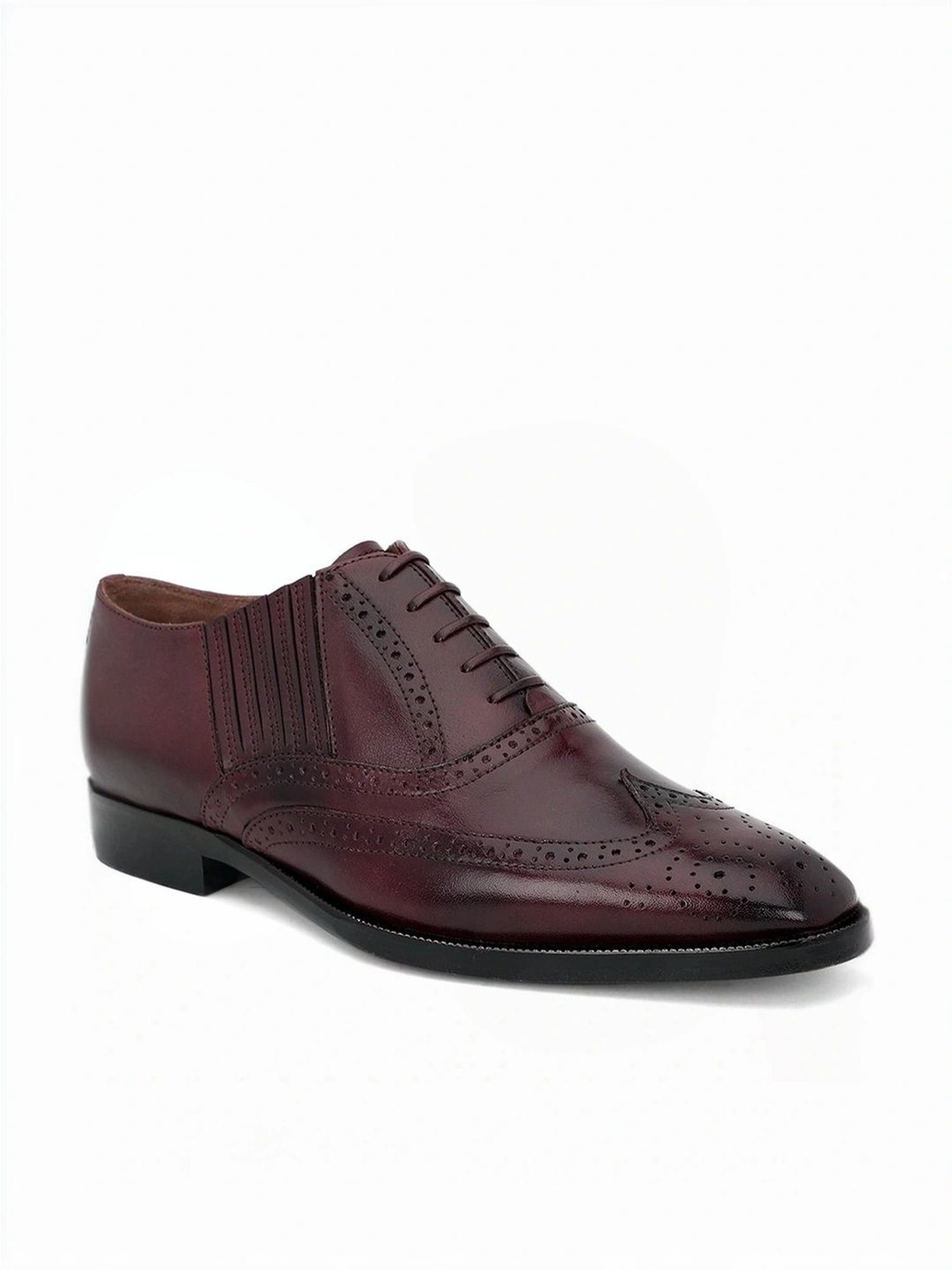 Saint G Men's Vincenzo Brown Brogue Shoes