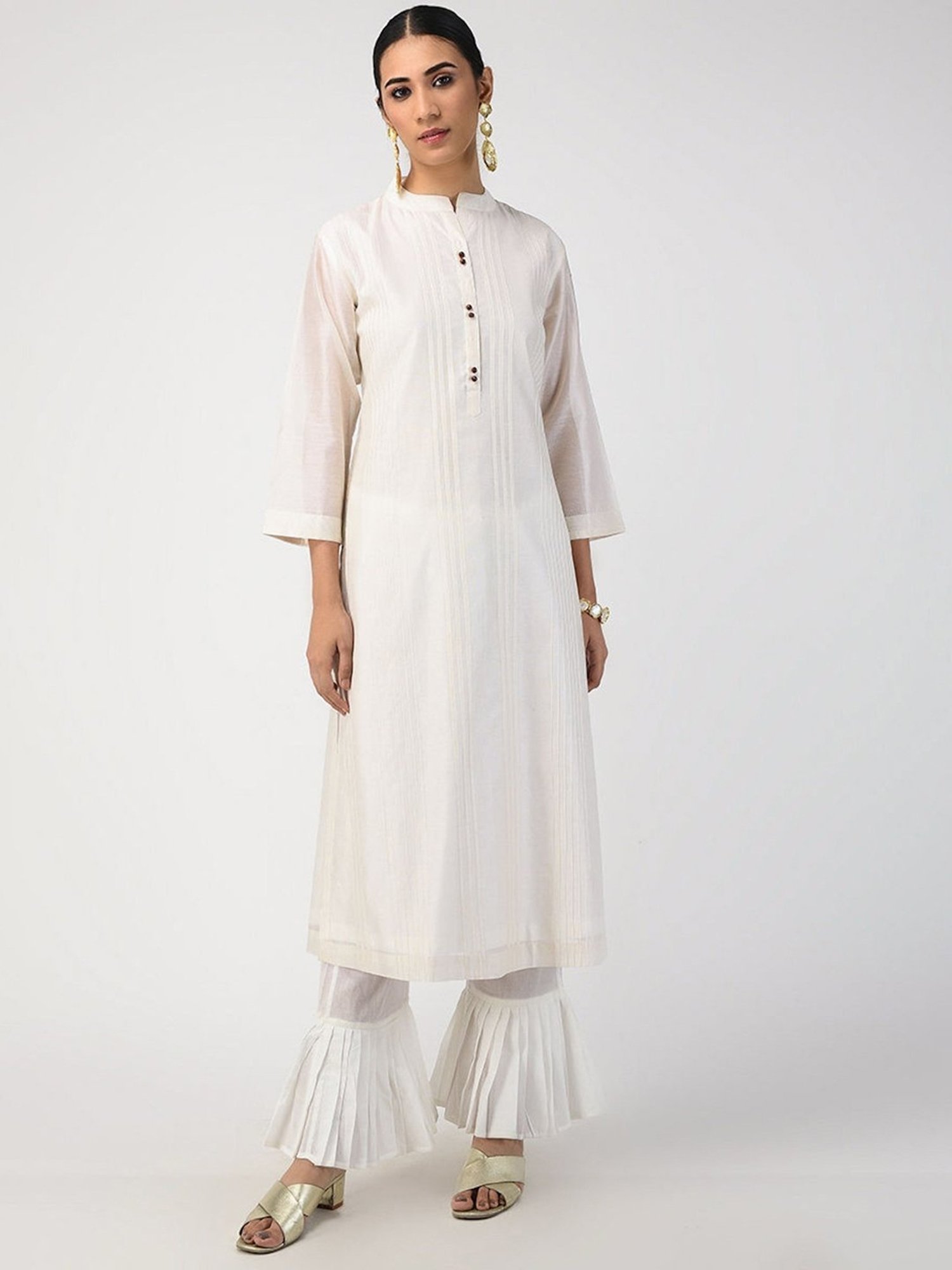 Smriti Gupta Kapaas Ivory Kurta