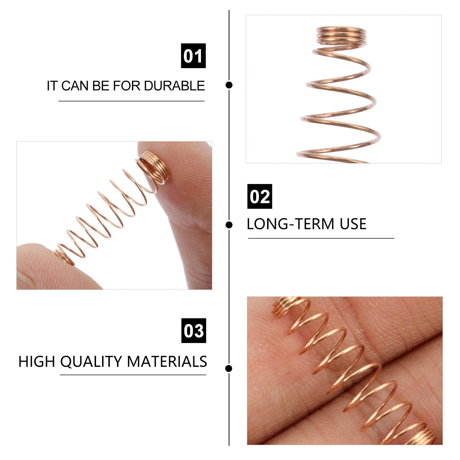 One Pair 5A Drumsticks Nylon Drum Sticks Black