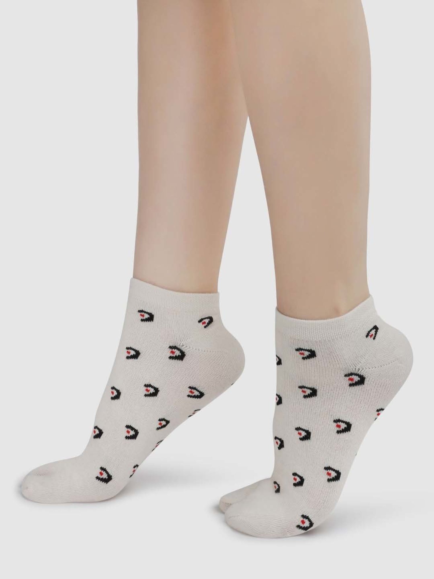 Women's 3pk Sheer Dot and Opaque Trouser Socks - A New Day™ Black 4-10