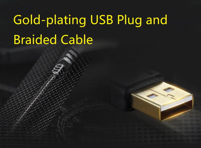 Rapoo V302  Ergonomic Design, Cool Exterior 7000DPI RGB 6-button  Breathing LED Light  Wired  Mouse For Office And Game - Black