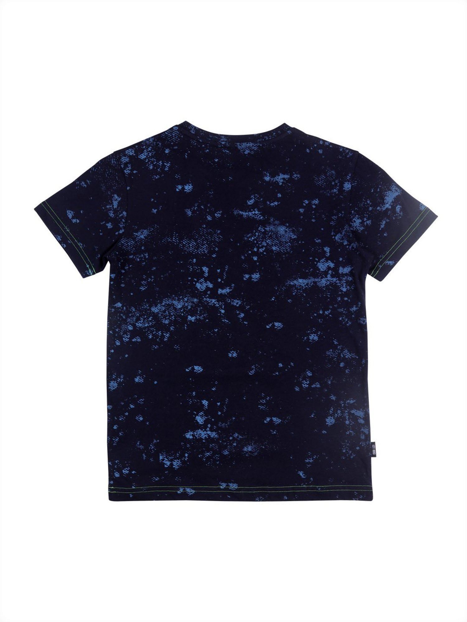 Gini & Jony Kids Navy Printed T-Shirt