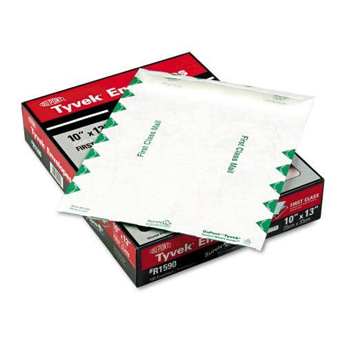 Survivor Tyvek USPS First Class Mailer 10 x 13 White 100/Box R1590