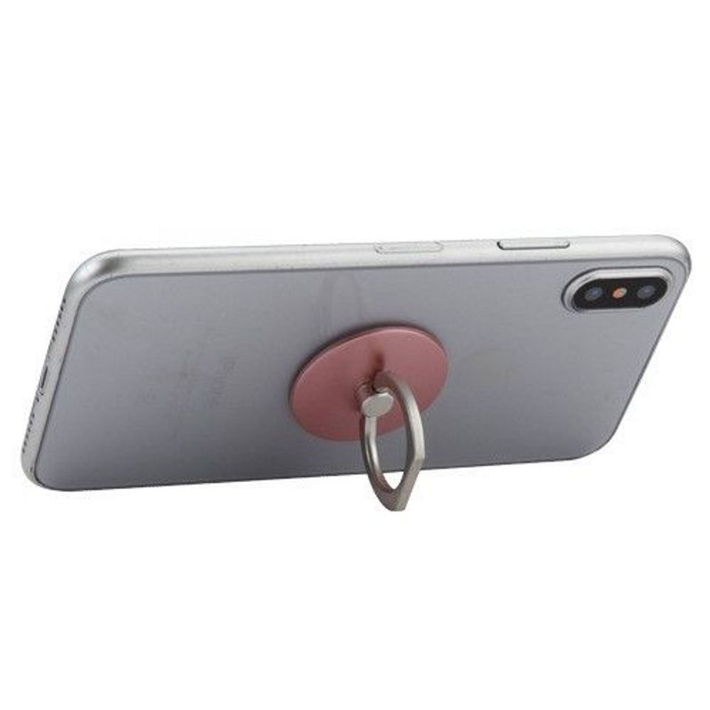 2 Pack - Rose Gold Circle Adhesive Ring Stand