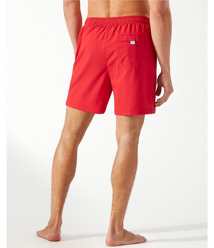 Tommy Bahama Big & Tall Naples Shores 6#double; and 8#double; Inseam Swim Trunks
