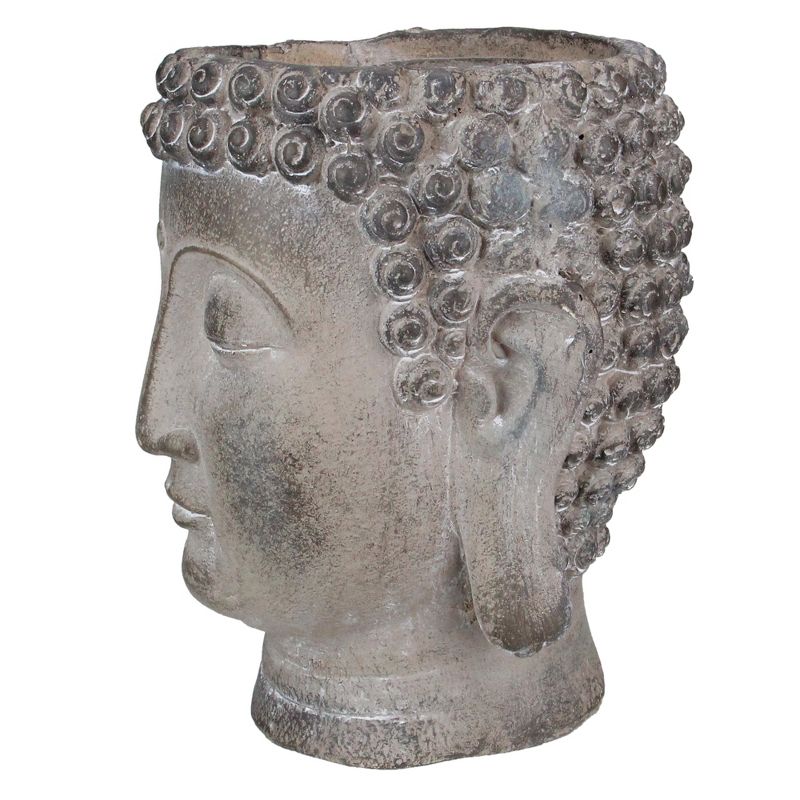 Set of 2 Planters with Stand Gold - CosmoLiving by Cosmopolitan