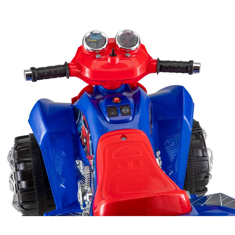 Kid Trax 6V Marvel Spider-Man ATV Powered Ride-On - Red/Blue