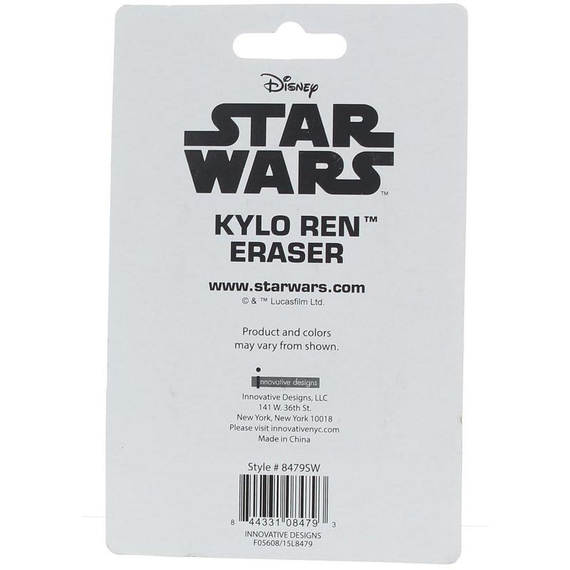 Innovative Designs Start Wars Kylo Ren Pencil Topper Eraser