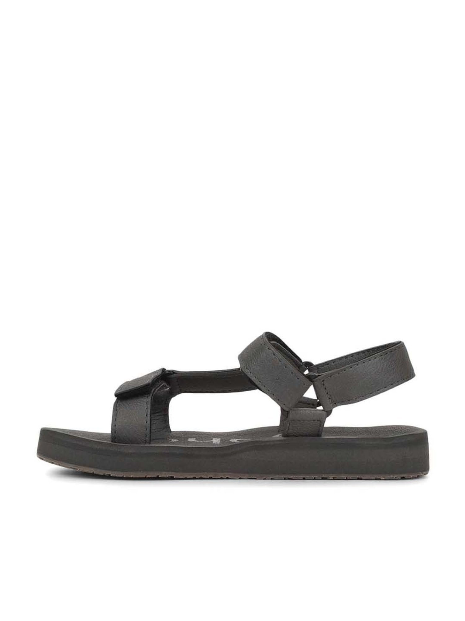 Yoho Men's Grey Floater Sandals