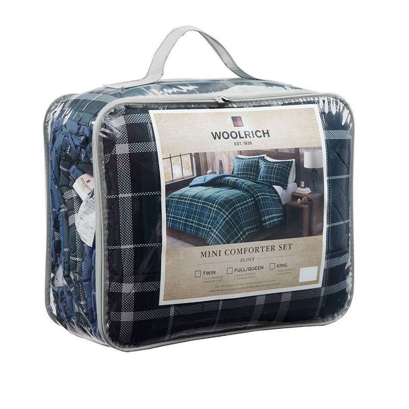 King Flint CozySpun Down Alternative Comforter Mini Set - Navy