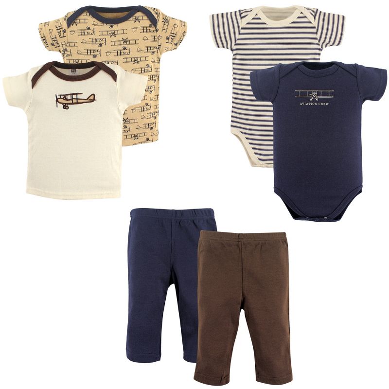 Baby 3pc Bee Top & Bottom Set - Cat & Jack™ Yellow Newborn