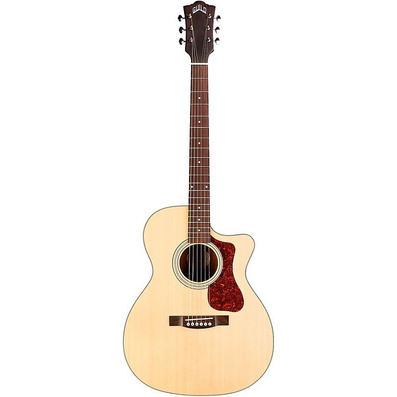 Guild OM-240CE Orchestra Cutaway Acoustic-Electric Guitar Natural