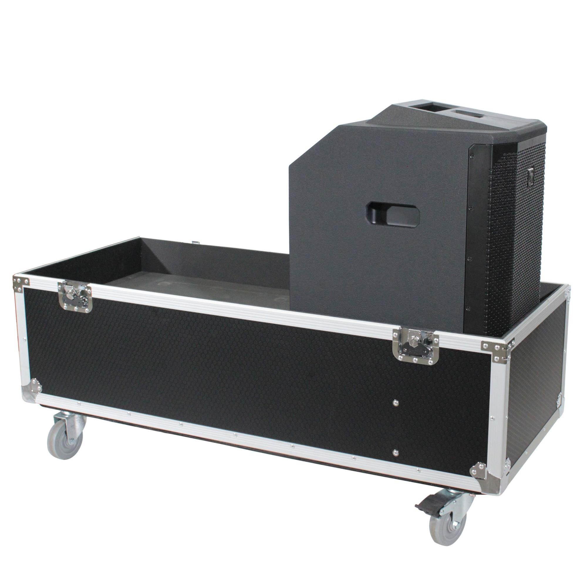 Flight/Road Case for 2 EV Evolve 50 Compact Array Systems W/Wheels ATA Style