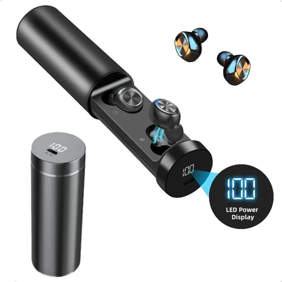 Abelanja TWS Bluetooth Earphones Wireless Headphones With Microphone Sports Waterproof Touch Control Wireless Headsets Earbuds Phone