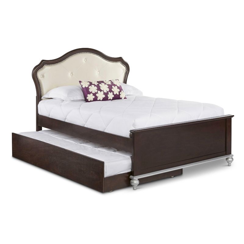 Alli Bed with Trundle - Full - Walnut - Picket House Furnishings