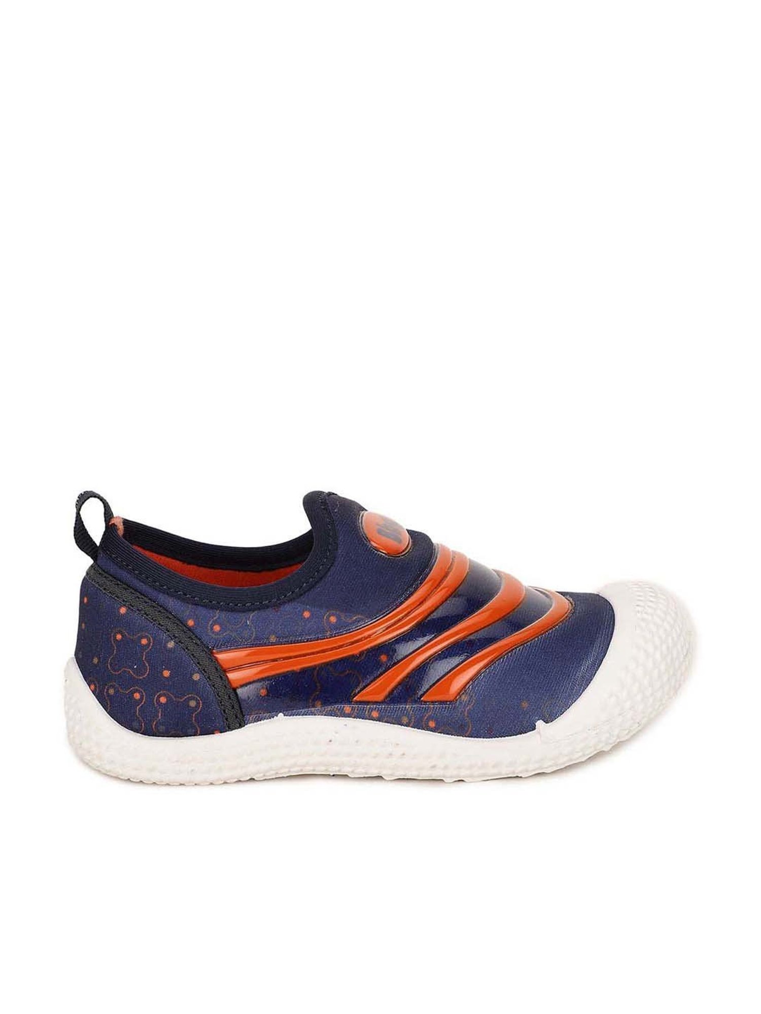 Bubblegummers by Bata Kids Blue & Orange Casual Slip-Ons