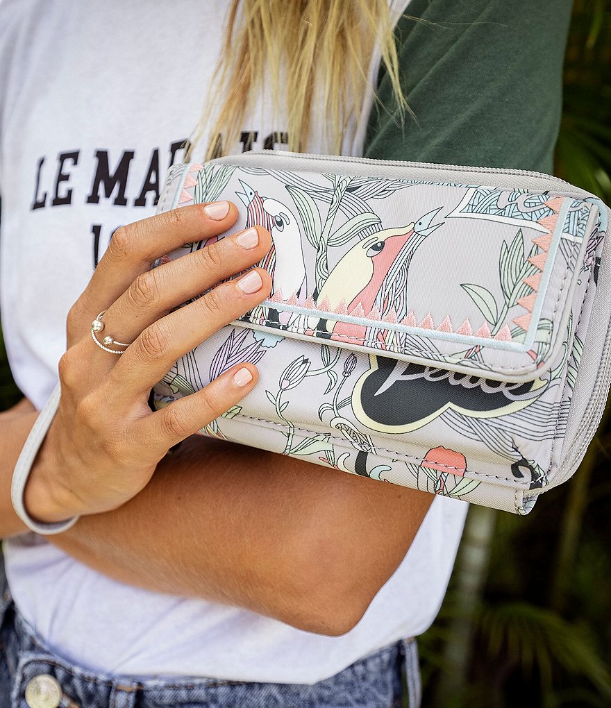 Etienne Aigner Adeline Signature Leather Wristlet Crossbody Bag