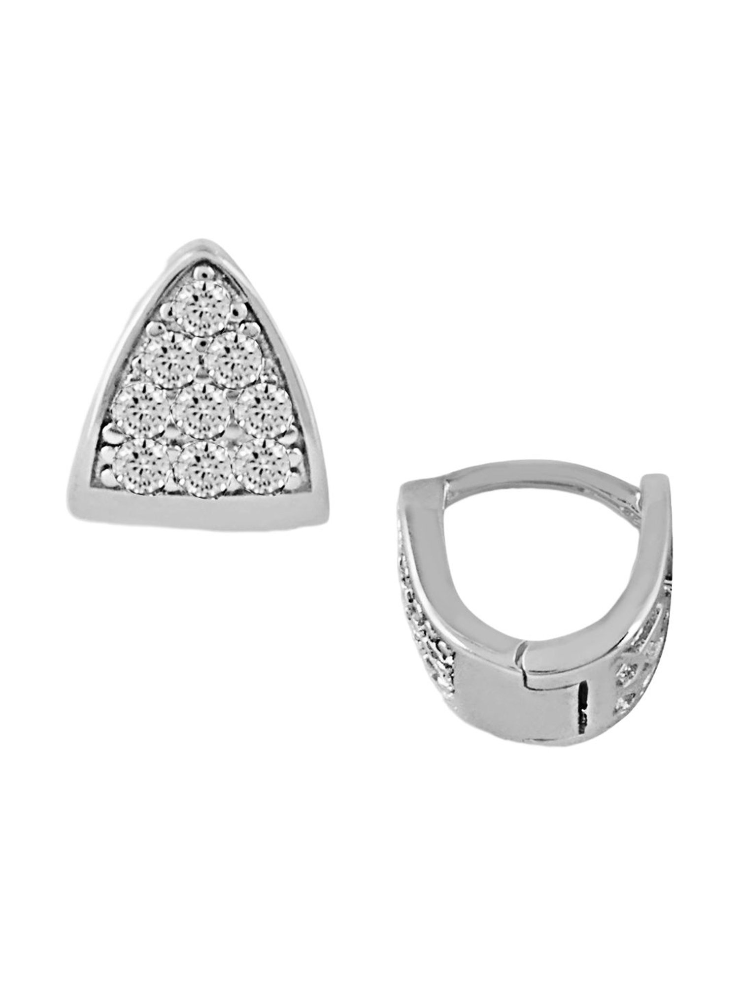 The Real Effect London 800 Silver Earrings for Women