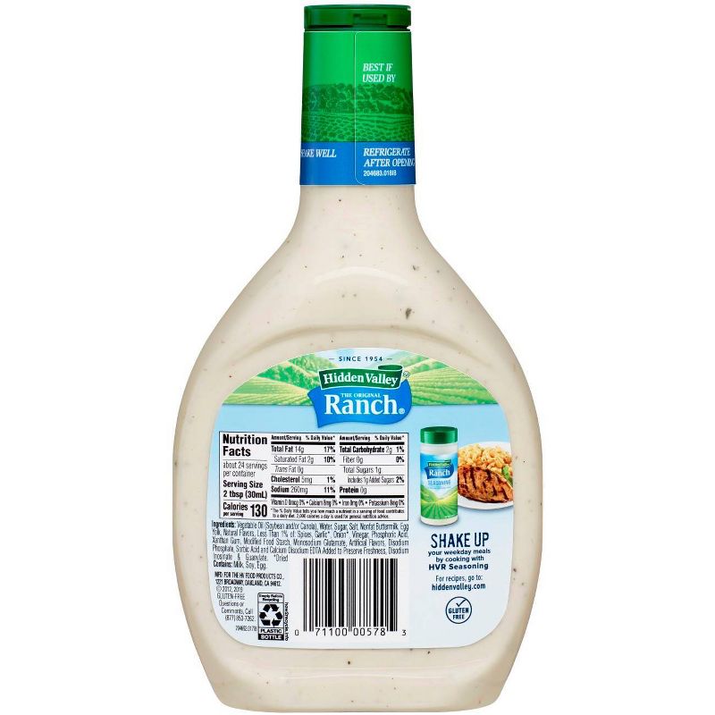 Hidden Valley Original Ranch Salad Dressing & Topping - Gluten Free - 24fl oz