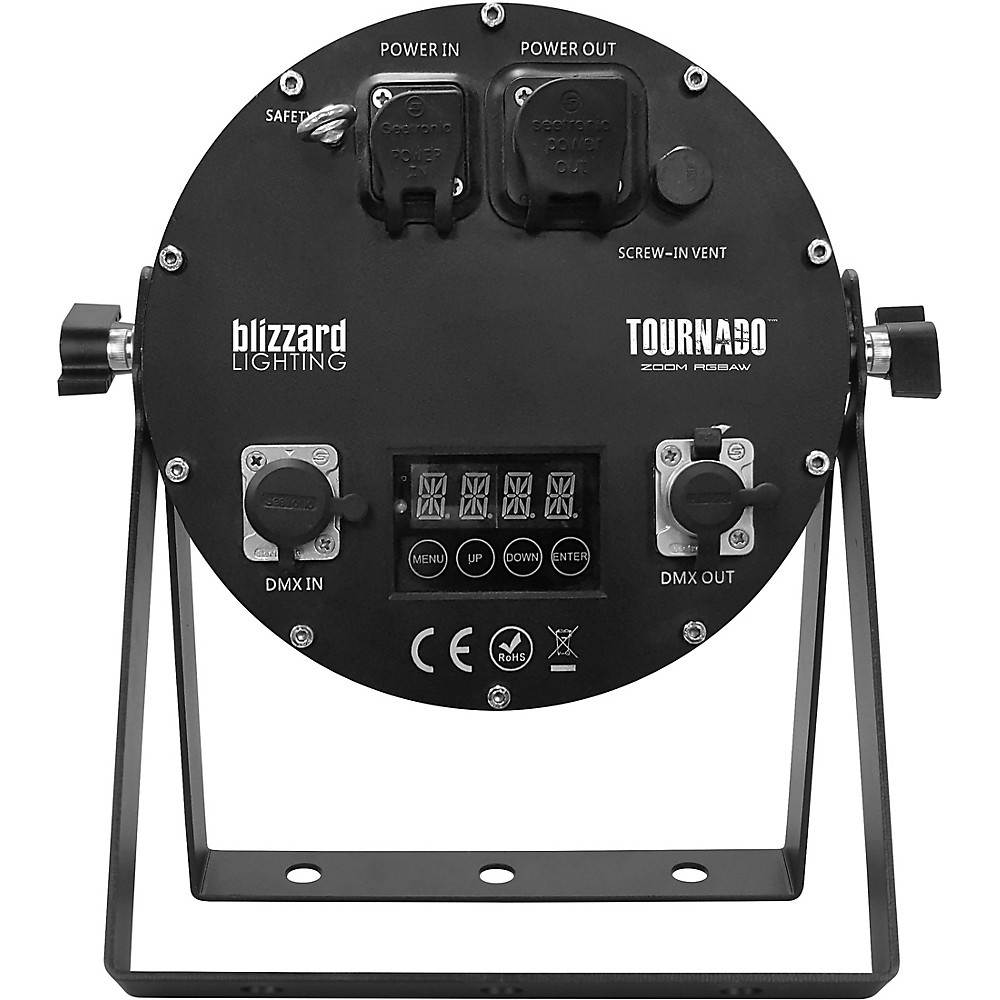 Blizzard TOURnado ZOOM RGBAW LED Outdoor Rated Wash Light