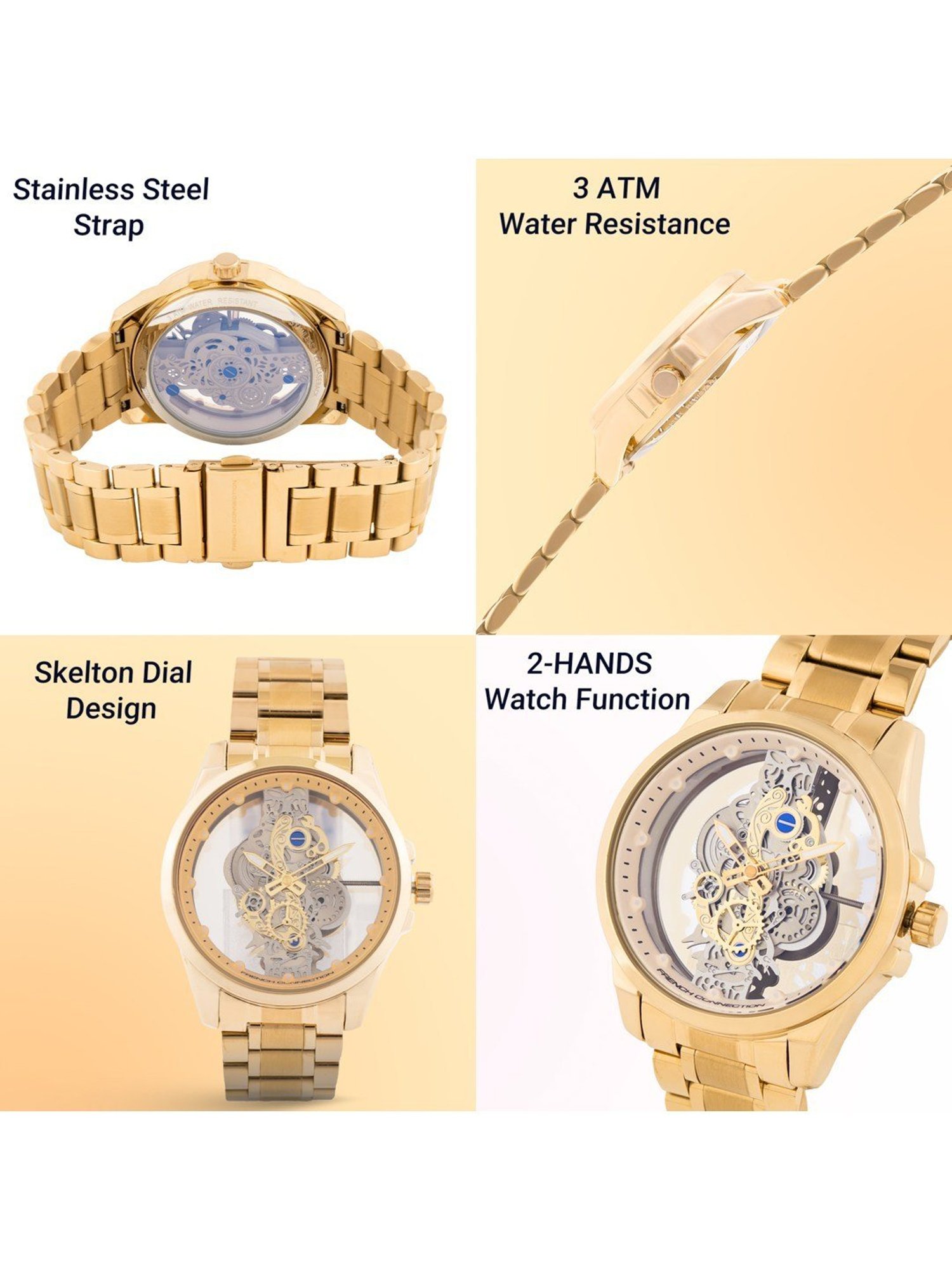 French Connection FCK1GM Astral Analog Watch for Men