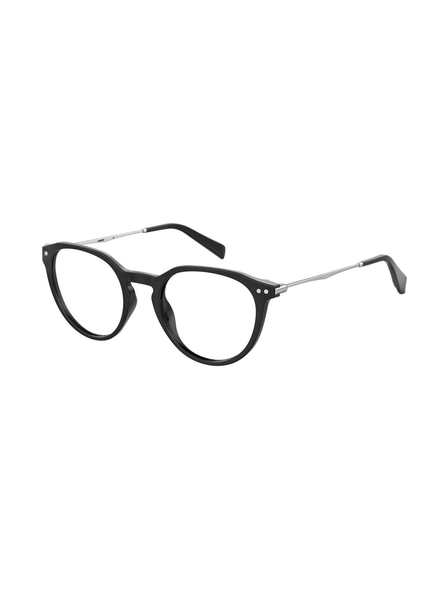 Levi's Black Round Eye Frames for Women