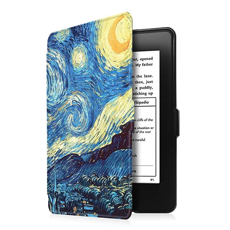Slimshell Case for Kindle Paperwhite Fits All Paperwhite Generations Prior to 2018 Not Fit AllNew Paperwhite 10th Gen Starry Night