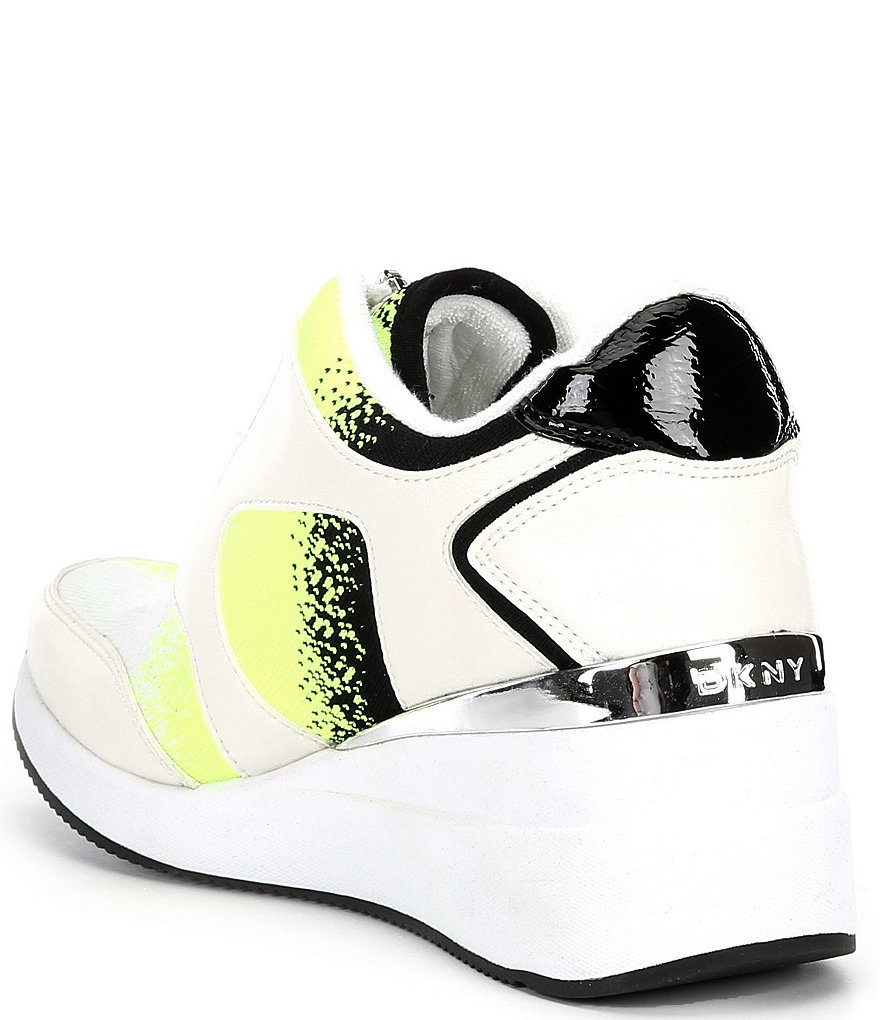 DKNY Parlan Logo Zip Front Sneakers