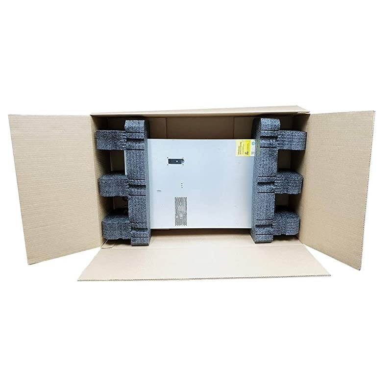 Adjustable Foam Server Packaging for Safely Shipping 1U and 2U Servers