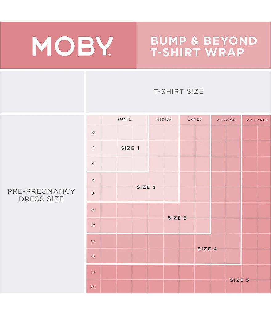 Moby Bump & Beyond Maternity T-Shirt Wrap