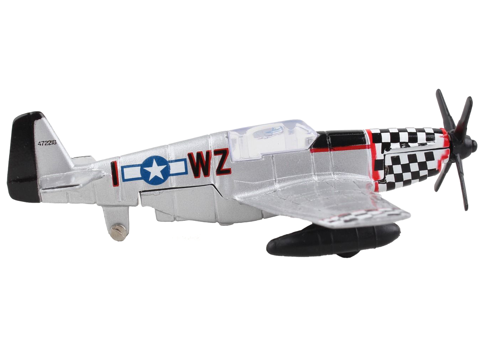 North American P-51D Mustang Fighter Aircraft "Lt. Col. McComas 118th Tactical Reconnaissance Squadron 23rd Fighter Group China" (1945) United States Army Air Force "Air Power Series" 1/48 Diecast Model by Hobby Master
