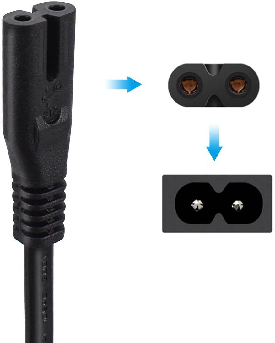 Printer Power Cord Cable Compatible for HP OfficeJet Pro 4630 3830 8600 4655 6600 6978 6968 8610 8620 8625 8630 8710 8720 5740 5745 5255 200 250 3930 4632 4635 4650 4652 6100 6600 6700 9658 6830