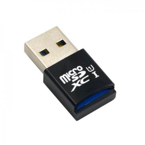 Cablecc  Mini Size USB 3.0 to Micro SD SDXC TF Card Reader with Micro USB 5pin OTG Adapter for Tablet / Cell Phone