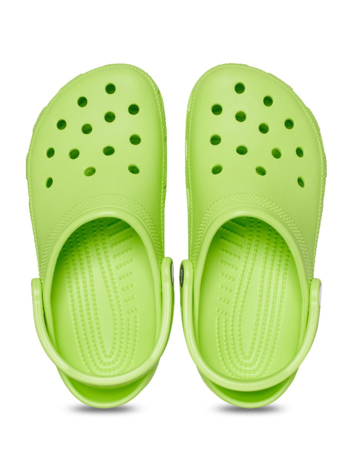 Crocs Men's Classic Lime Back Strap Clogs