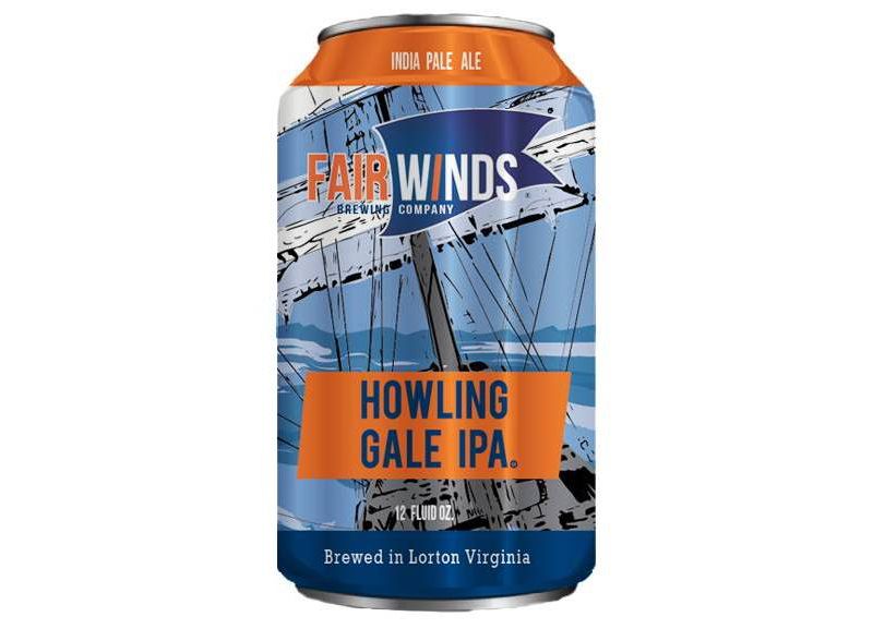 Fair Winds Howling Gale IPA Beer - 6pk/12 fl oz Cans