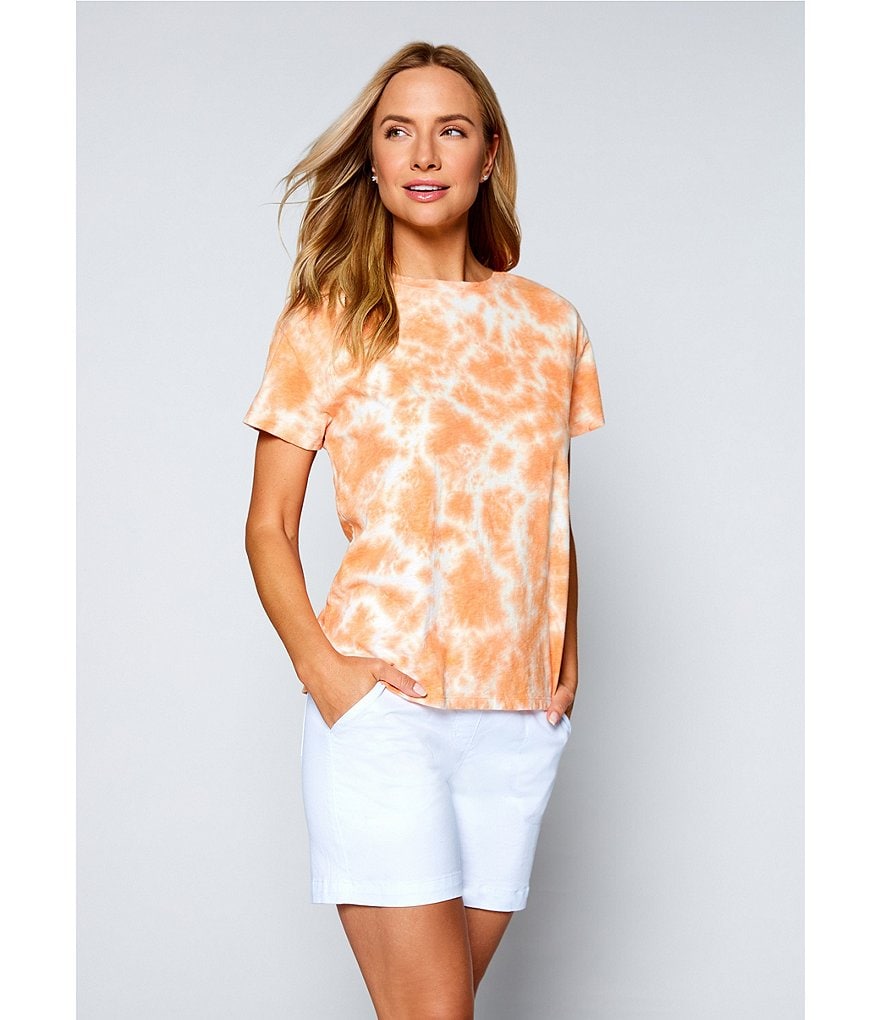 Allison Daley Petite Size True Navy Pull On Bermuda Shorts