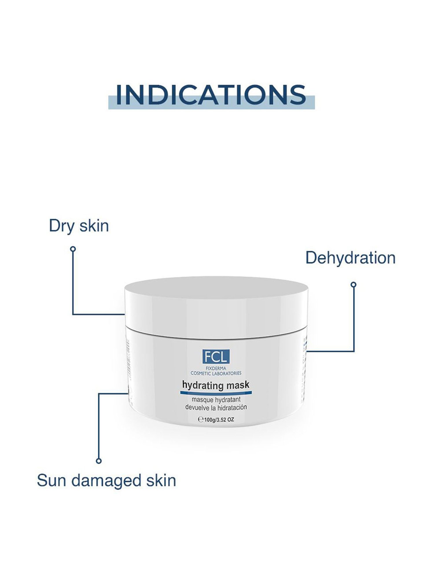 Fcl Hydrating Mask Replenishes Hydration Moisture And Softening Your Skin Texture - 100 gm