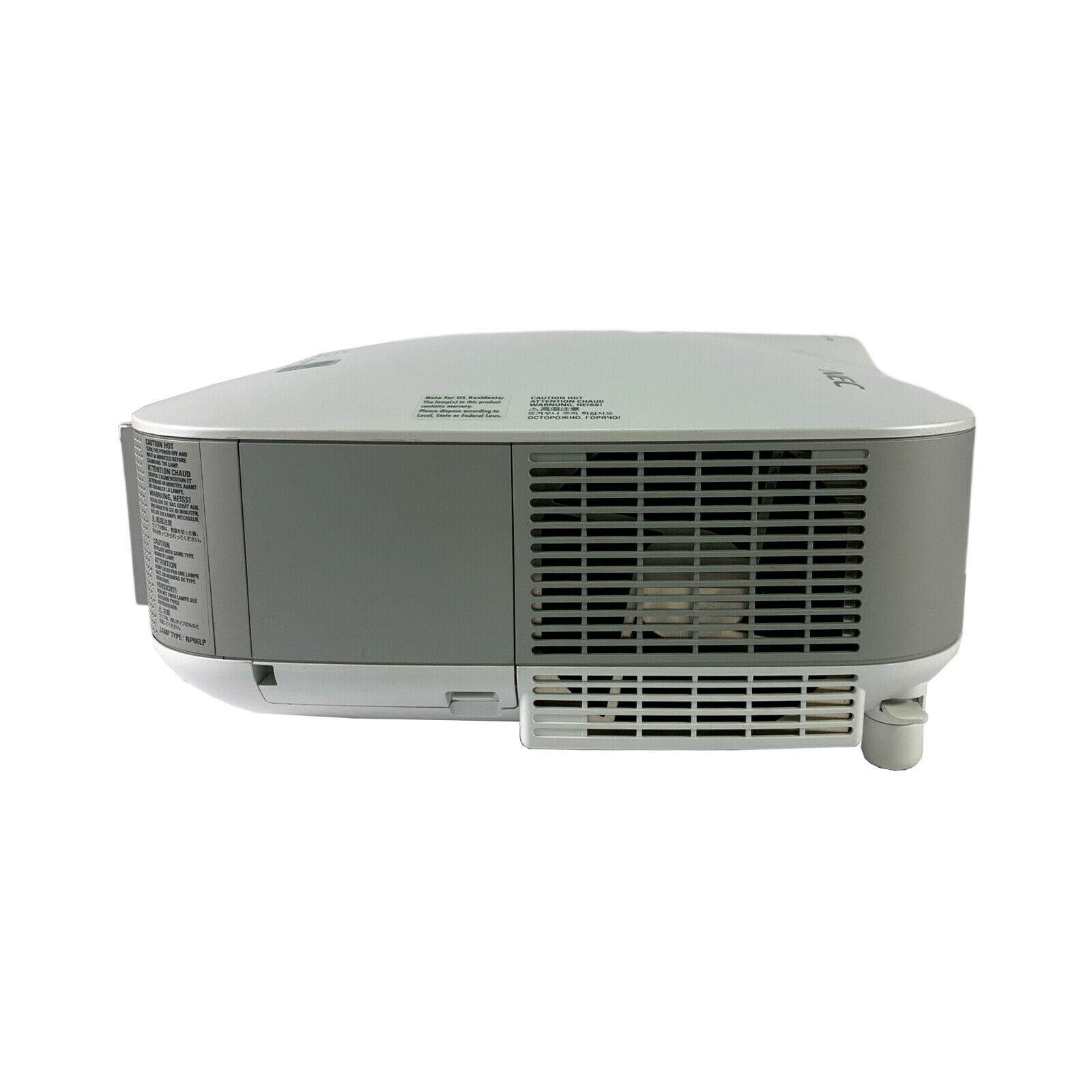 NEC NP3151W 3LCD Projector 4000 ANSI Lumens  Wireless HD 1280x800 HDMI-adapter Home Theater Professional Streaming with Accessories bundle