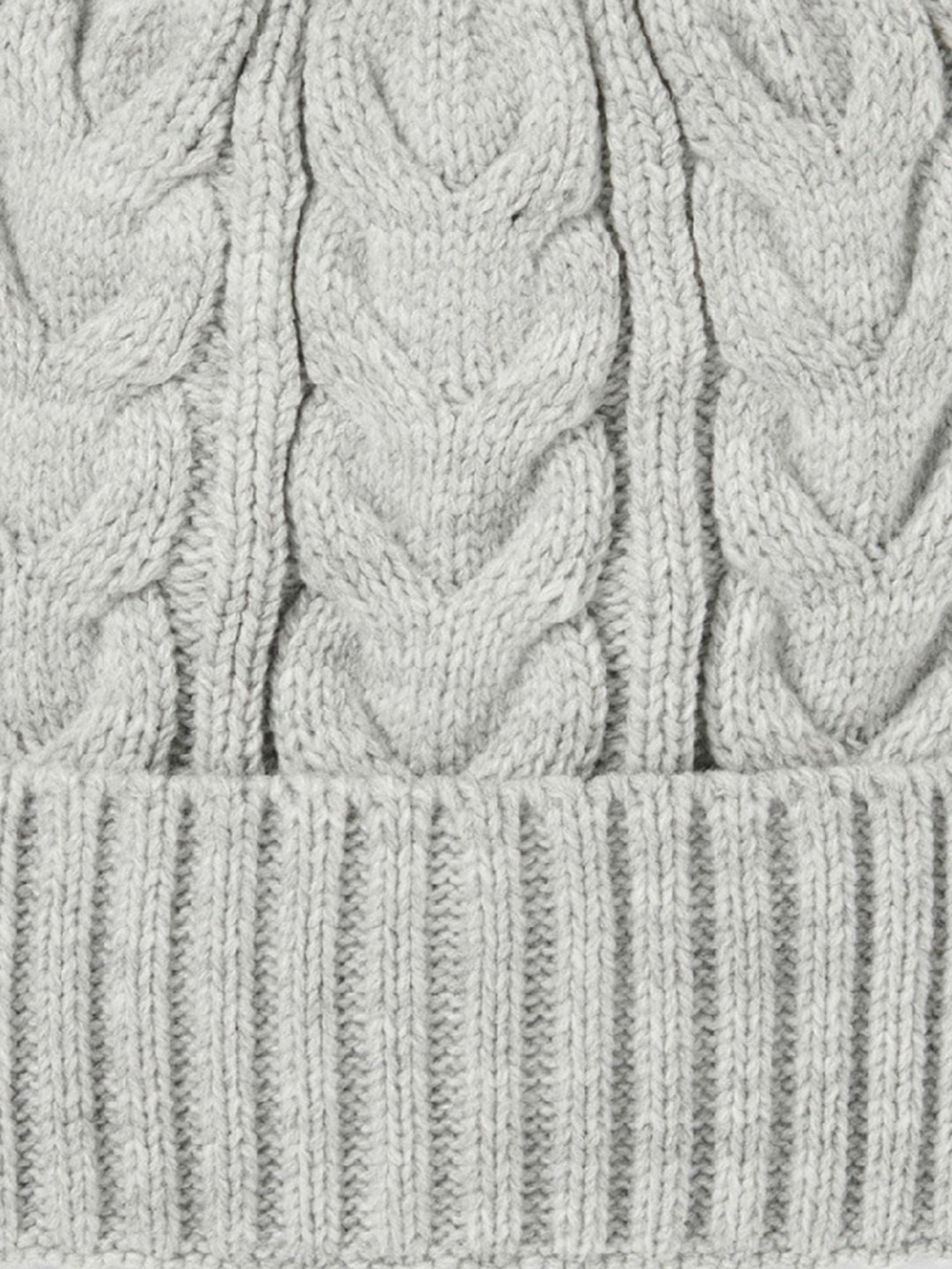 Forever New Grey Textured Beanies