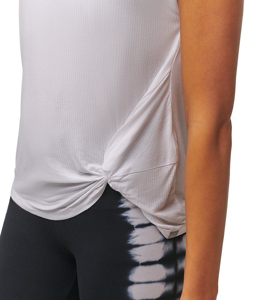 Karen Kane Short Sleeve Tie-Dye Hoodie